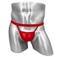 thumbnail image 7 of Taqqpue Men's Underwear Thong Briefs Sexy Low Rise G-String Briefs, Breathable & Stretchable T-Back Lingerie 3D Support Pouch Underpants, 7 of 7