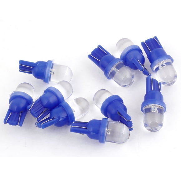 10pcs Bombillas T10 194 168 W5W Cuña LED Azul Luces de Tablero de Instrumentos para Coche Vehículo