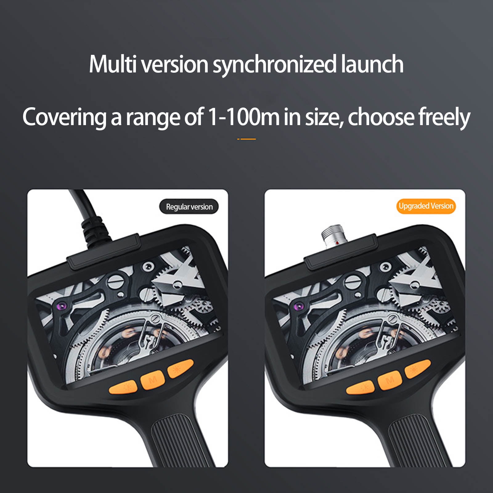 Endoscope Camera with Light, 1080P Borescope with 8 Adjustable LED Light,Endoscope Snake Camera IP67 Waterproof