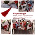 thumbnail image 3 of facefd Christmas Table Runner Tablecloth Santa Claus Table Desktop Placemat Xmas Decor No.03, 3 of 6