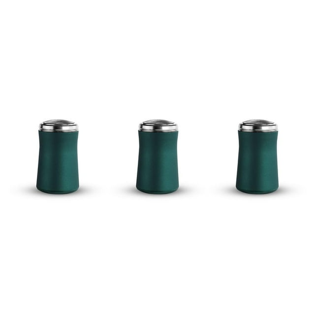 relayinert Rasoir Électrique pour Hommes Rechargeable IPX7 Étanche Sans Fil Portable Tondeuse à Cheveux Compacte Machine de Rasage de Barbe Vert Foncé 3 Ensembles