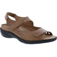 thumbnail image 1 of Women's Drew Tide Hook and Loop Sandal Cognac Leather 10.5 M, 1 of 2