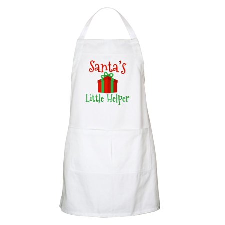 Little Helper Apron CafePress - Santa's Little Helper - Kitchen Apron with Pockets, Grilling Apron, Baking Apron ()