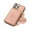 Rosegold, variant on Nalacover Wallet Case for iPhone 13 Pro Max,Luxury PU Leather+Soft TPU Magnetic Clasp Flip Credit Card Slots Kickstand Back Cover with Detachable Crossbody Lanyard Strap.For iPhone 13 Pro Max,Mint