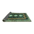 thumbnail image 2 of Ahgly Company Indoor Rectangle Persian Turquoise Blue Traditional Area Rugs, 8' x 12', 2 of 4