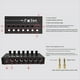 thumbnail image 3 of Mezclador de Audio de 6 Canales Mezclador de Línea de Ruido Ultrabajo Mezclador Estéreo de Fácil Operación para Guitarras, Bajos, Teclados y Mezclas de Escenario, 3 of 5