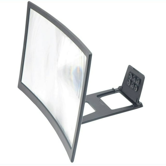 12 Inch Curved Screen Amplifier Mobile Phone L6 Enlarged Reduce Radiation Anti Blue Lens Eye Protection Screen Magnifier