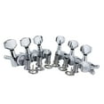 thumbnail image 1 of 6x Lock String Tuning Key Pegs , Gear Ratio 1:18, Metal Alloy Guitar String Tuning Pegs Machine Head para Guitarra Eléctrica, Folk, Acústica Chr Plata 6R Baoblaze clavijas, 1 of 8