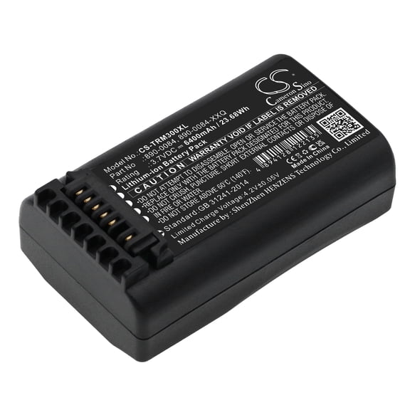 Replacement Battery for Trimble Nomad 1050L,Nomad 1050L Numeric Key,Nomad 1050LC,Nomad 1050LC Numeric Key,Nomad 1050LE,Nomad 1050LE Numeric Key,Nomad 1050X,6400mAh/3.7V