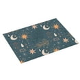 thumbnail image 2 of YFYANG Microfiber Dish Drying Mat for Kitchen, Reusable Blue Bohemian Patterns Large Dish Mat, 18" x 24", 2 of 9