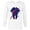 White, variant on Marvel Spider-Man: Across the Spider-Verse 2099 Glitch - Long Sleeve T-Shirt for Men - Customized-White