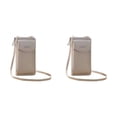 thumbnail image 4 of Guardurnaity Cartera de cuero PU para mujer, cremallera de Color sólido, gran capacidad, compartimento para efectivo, bolso para teléfono, Type4 NO4, 4 of 6