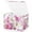 Florals, variant on Foldable Fabric Storage Bin With Handle Collapsible Basket Box Storage With Lid Organizer Lavender Florals