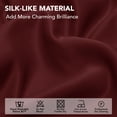 thumbnail image 6 of Deconovo Total Blackout Curtains for Living Room, Thermal Insulated, 2 Panels, 52"x63", Wine Red, 6 of 9