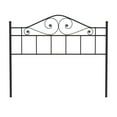 thumbnail image 5 of Hillsdale Furniture Harrison Textured Black Metal Scroll Full/Queen Headboard, 5 of 9