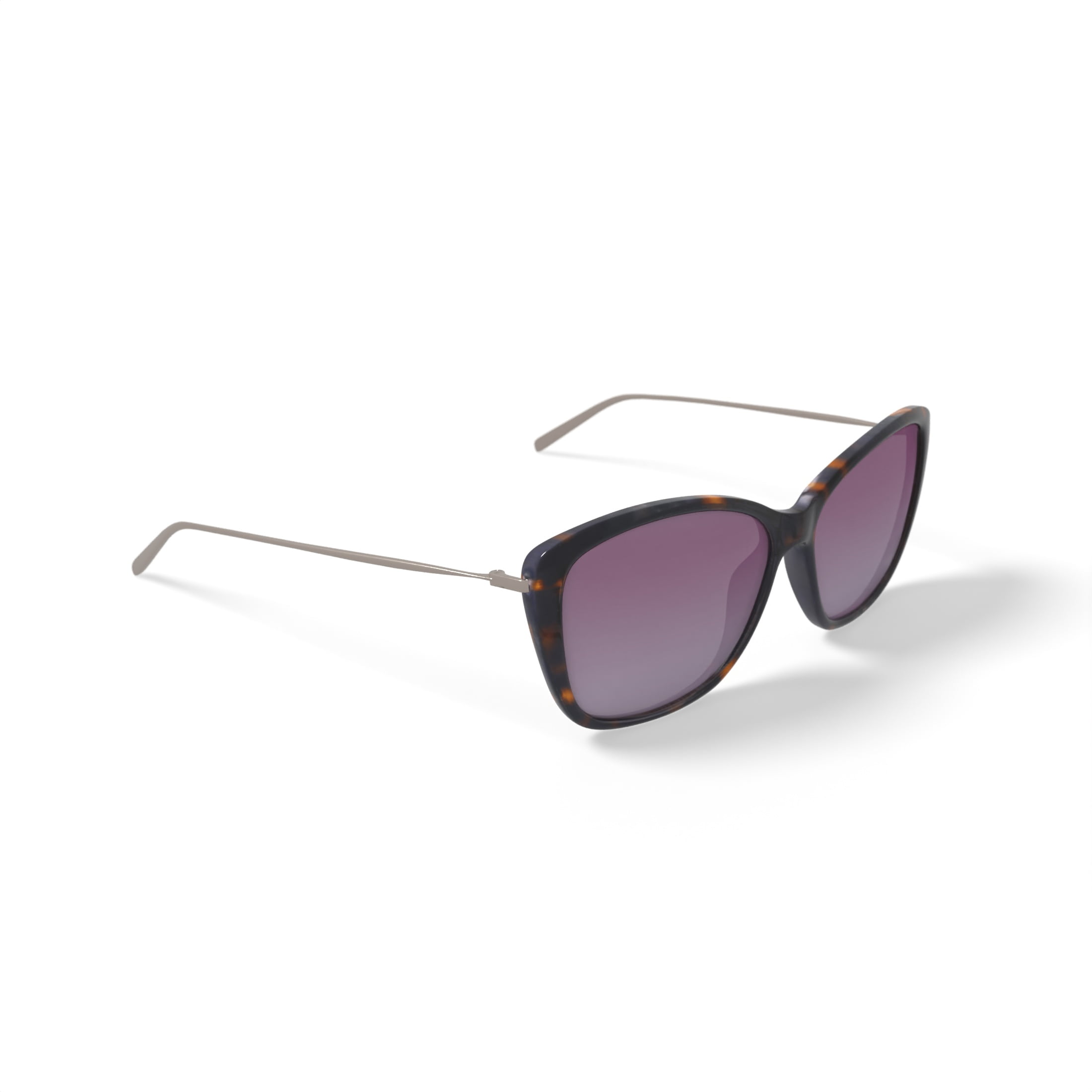 DKNY Women's Rx'able Fashion Sunglasses, DK702SG, Dark Tortoise, 57-14-140, with Case