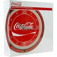 thumbnail image 4 of Coca-Cola Neon Clock, Dynamic Ribbon, 2 Neon Rings, 4 of 4