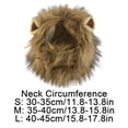 thumbnail image 3 of Cat Halloween Costumes - Adjustable Lion Mane Wig Pet Costumes for Cats (S), 3 of 7