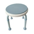 thumbnail image 3 of Taburete de ducha de marco de silla de ducha giratoria para sala de estar junto al hotel Azul, 3 of 8