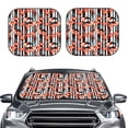 thumbnail image 2 of Haiem Cool Flamingo Car Windshield Sun Shade (2 Pieces) Foldable Windshield Sun Shade Car Accessories for Truck SUV Pickup-Small, 2 of 7