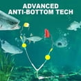 thumbnail image 4 of Pre-Rigged Double Hook Fishing Rig with Hooks - Tangle-Free Bottom & Float Rig for Sea Fishing & Large Fish, with Sinker & Floating Beads,Gold,Size 7, 4 of 7
