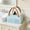 Blue#2, variant on Portable Shower Caddy | Travel Toiletry Bag with Wet Dry Separation | Foldable Bath Storage Organizer for Bathroom, Gym, Camping & Dorm | Hanging Shower Basket with Drain Holes