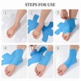 thumbnail image 3 of 1PC Precut Athletic Kinesiology Tape Ankle Specific Precut Elastic Sports Tape Integrated Design, 3 of 6