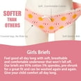 thumbnail image 4 of Hbhpov 12 pack of Baby Panties Soft Comfort Knicker Underwear Girls Assorted Briefs, Size 2-14, 4 of 7