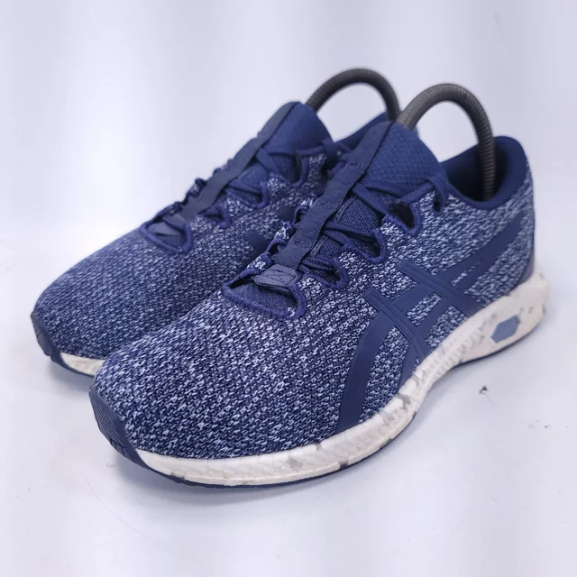 Asics HyperGel-Yu Athletic Lace Up Running Shoes Womens Size 6.5 1022A056 Blue