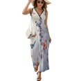 thumbnail image 1 of Lavender Vestido Sin Mangas Para Mujer, Traje De, Ropa De Cumpleaños, Verano, 1 of 5