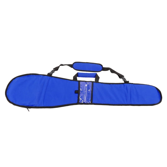 Kayak Paddle Carrying Bag, Durable 600D Oxford Cloth with Detachable Shoulder Strap 2 Internal Compartments Thick Filling Boating Storage Holder for Rowing Boating