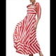 thumbnail image 3 of Vestido Informal de Verano con Estampado Floral, Sin Mangas y Tirantes Finos, Holgado y con para Mujer. Rojo M, 3 of 10