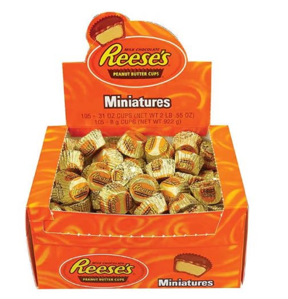 Reese's Peanut Butter Cups, Miniatures, 0.31 oz, 105 Count
