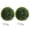 Cedar grass ball, variant on TEQIN Artificial Plant Cedar Topiary Balls 2PCS,Topiary Ball Garden Spheres Decorative Balls Hanging Grass Ball for Outdoor Patio Garden and Indoor, Wedding Decoration,18.9"/21.65“/24.8"/23.23"