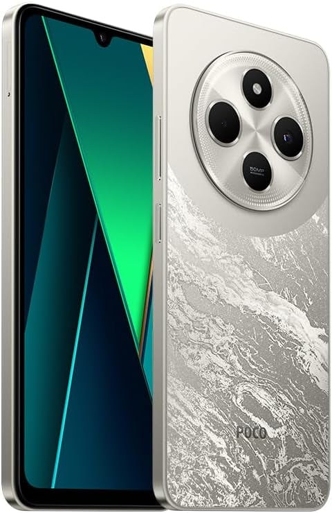 Xiaomi Poco C75 4G 128GB ROM 6GB RAM Dual SIM GSM Unlocked - Gold