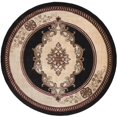thumbnail image 1 of United Weavers Tapis Rond Bristol Fallon Noir, 1 of 1