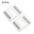 thumbnail image 3 of Blunt Tip Dispensing Needle 21 Gauge 0.4" 45 Degrees Bent Flow, Silver Tone, 24pcs, 3 of 5