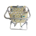 thumbnail image 3 of Bliss Hammocks Aluminum Beach Chair W/ Detachable Cooler Bag, 5 Reclining Positions, 275 Lb. Capacity (Pineapple), 3 of 11