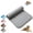 Grey, variant on Dog Mat Self-Cooling Pet Mat Washable Portable Cooling Pad for Dogs Cats Ice Silk Foldable Extra Large for Summer