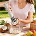 thumbnail image 2 of Electric Coconut Grater Machine Portable Handheld Coconut Scraper Peeler Wireless Automatic Splash Rotating Kitchen Grater Stainless Steel Coconut Electric Roller 2200mAh, 2 of 8