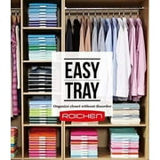 Excelife ROICHEN Easy-Tray Closet Organizer Tray (25pcs) with Folding Board.