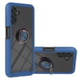 thumbnail image 3 of SaniMore Case for Samsung Galaxy A13 5G 6.5" 2021 Release, Rugged PC Backplane Shockproof TPU Bumper 360° Rotatng Ring/Kickstand Anti-drop Heavy Duty Protective Case For Galaxy A13 5G, Darkblue, 3 of 5