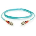 thumbnail image 3 of C2G 5m LC-LC 10Gb 50/125 Duplex Multimode OM3 Fiber Cable (TAA Compliant) - Aqua - 16ft - patch cable - 16.4 ft - aqua, 3 of 4