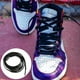 thumbnail image 4 of 1 par de cordones de zapatos reflectantes Cordones de zapatos brillantes Cordones de zapatos planos con patrón de estrella creativo, 4 of 5