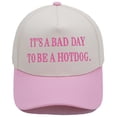 thumbnail image 1 of Embroidered Color Style Baseball Cap For Everyday Leisure Adjustable Snapback Hat Men Women Outdoor, 1 of 2