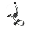 thumbnail image 1 of Auriculares mono, Auriculares del Centro de Llamadas Cancelación de Ruido Control Ajustable de Volumen Cómodo 3.5 mm Para el Centro de Llamadas para Telefono Celular para LA LA, 1 of 7