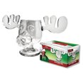 thumbnail image 2 of Tacas Disparo Alces Clear Moose Copa Navidad S 240 Ml Regalo Vidrio, 2 of 9