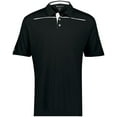 thumbnail image 2 of Holloway Sportswear L Defer Polo Black/White 222561, 2 of 4