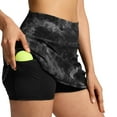 thumbnail image 3 of HZLPFO Short Skirts for Women Tennis Golf Skirts High Waisted with Pockets Inner Shorts for Athletic Skorts Sports Running Pickleball Camouflage,XL, 3 of 7