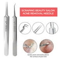 thumbnail image 6 of Banzch Facial Blackhead Remover Tweezers, Stainless Steel Clip Removal Set Beauty Tool Tweezers,Mothers Day Gifts, 6 of 7